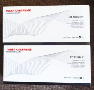 2 x Tóner TN2420 Compatible Brother