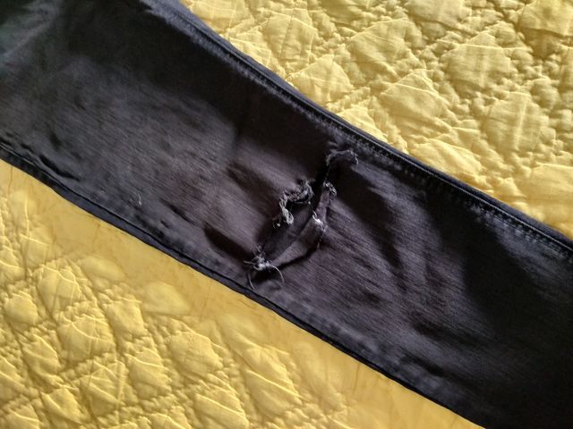 Vaqueros negros mujer talla 42 elásticos