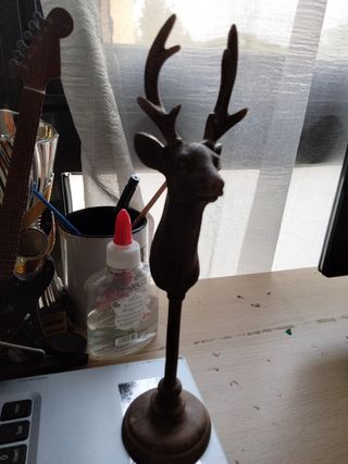 Figura ciervo mármol