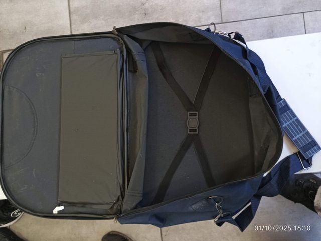 Maletín de transporte azul