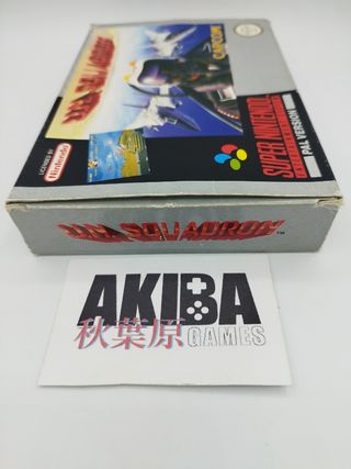 U.N. Squadron Super Nintendo PAL