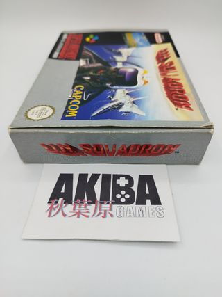 U.N. Squadron Super Nintendo PAL