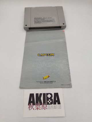U.N. Squadron Super Nintendo PAL