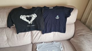 Pack 3 Camisetas Talla S