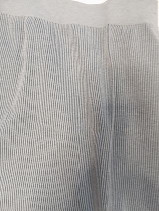 Falda larga de malla gris Talla S/M