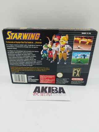 Starwing Super Nintendo PAL