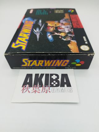 Starwing Super Nintendo PAL