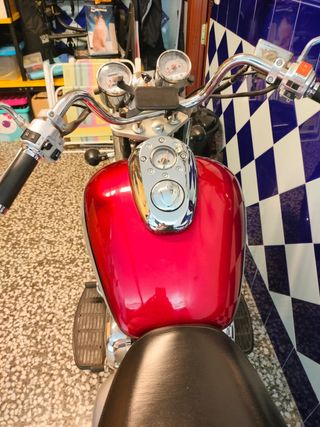 Moto Daelim Roja