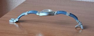 Reloj Swatch Mujer Irony Azul y Plateado