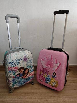 Maletas Disney Princesas y High School Musical