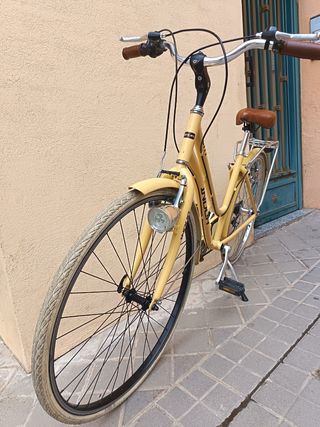 Bicicleta Paseo Indur City Full Amarilla