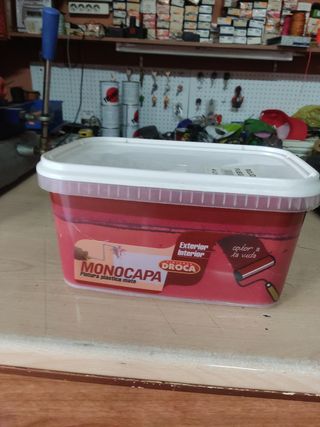 Pintura DROCASA Monocapa Mate 4L Rojo Fuego