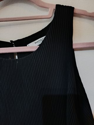 Vestido negro largo
