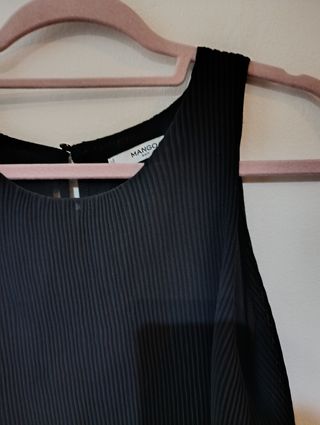 Vestido negro largo