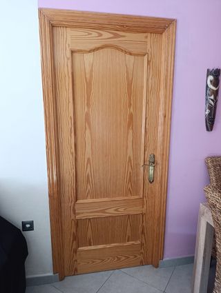 Puerta Madera Maciza