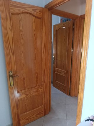 Puerta Madera Maciza