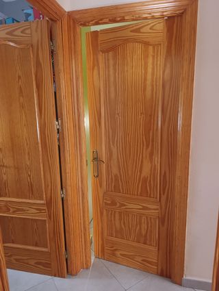 Puerta Madera Maciza