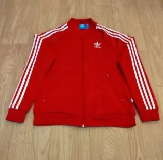 M Chaqueta Adidas Originals Roja y Blanca