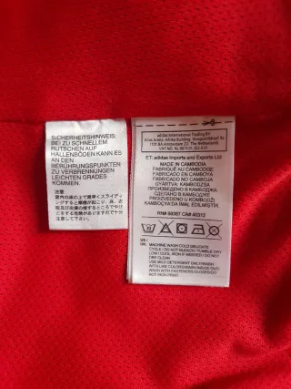 M Chaqueta Adidas Originals Roja y Blanca