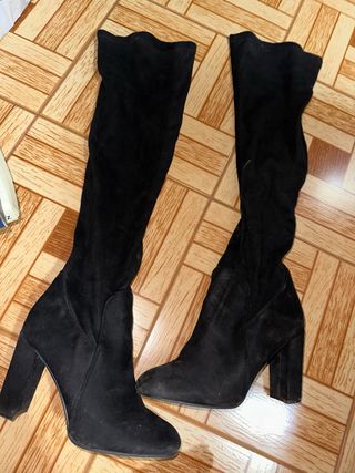 Botas altas negras
