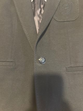 Americana Mujer Massimo Dutti azul marino