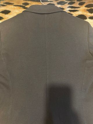 Americana Mujer Massimo Dutti azul marino