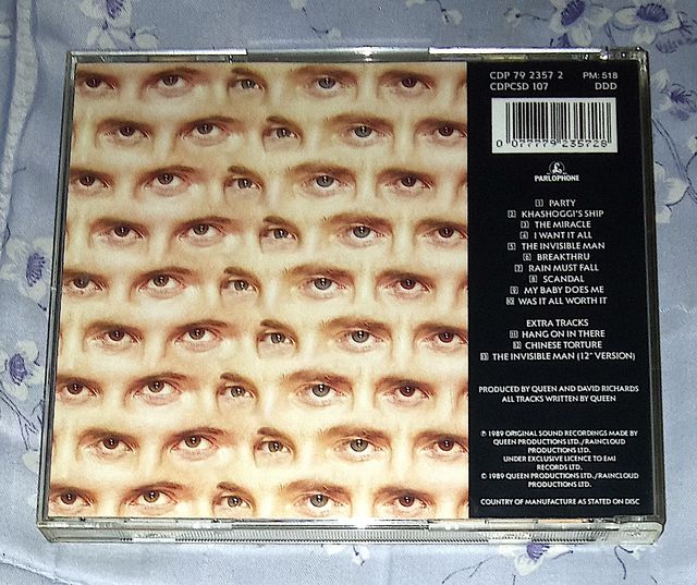 CD Queen - The Miracle