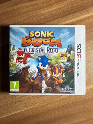 Sonic Boom: El Cristal Roto 3DS + Mario Golf Super