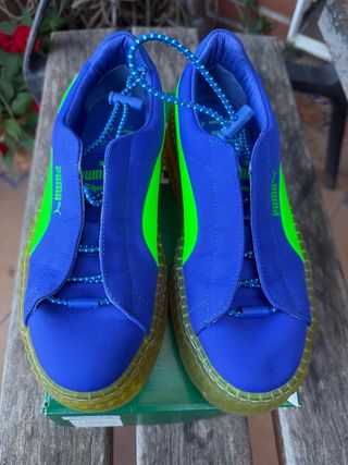 Puma Fenty Rihanna Azul y Verde