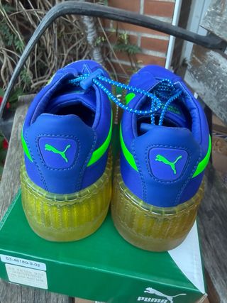 Puma Fenty Rihanna Azul y Verde