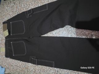 Pantalón cargo mujer marrón