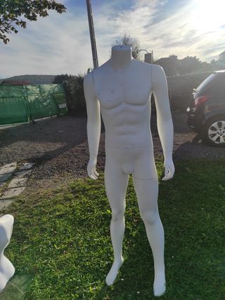 Maniquíes Blancos Hombre y Mujer