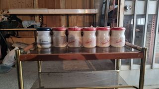 Botes de cocina vintage x6