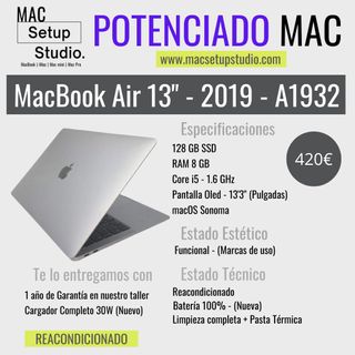 MacBook Air 13" - A1932 - 2019 - RICONDIZIONATO