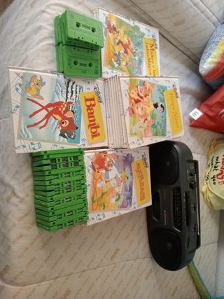 Radio Cassette con Cuentos Disney