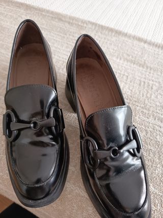 Zapatos Wonders Negros Talla 37