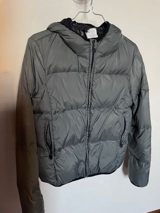 Piumino Calvin Klein Grigio