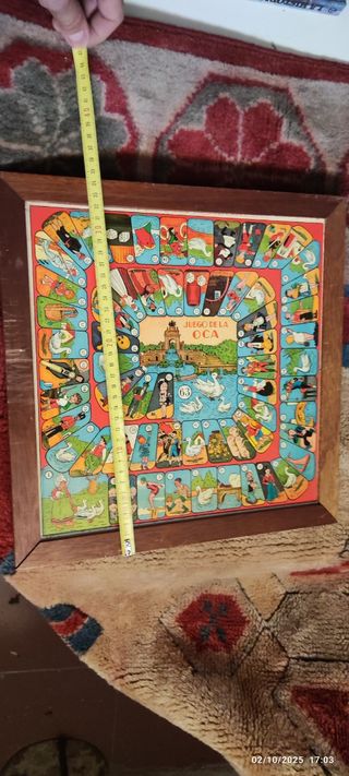 Tablero Juego de la Oca y Parchís