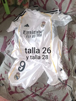 Chándal Real Madrid Adidas Blanco Niño Talla 26-28