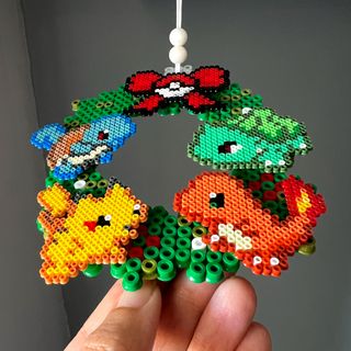 Adorno Navidad Pokémon Hama Beads