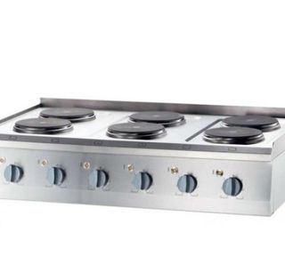 COCINA ELÉCTRICA SOBREMESA 6 ZONAS 1200X700X850H M