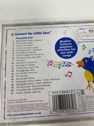 CD Baby Einstein Playdate Fun Música Infantil