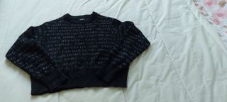 Jersey Desigual negro con texto