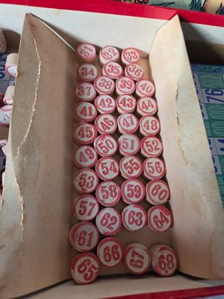 Antiguo juego de lotería