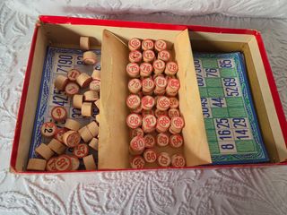 Antiguo juego de lotería