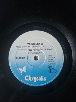 Vinilo Blondie - Parallel Lines