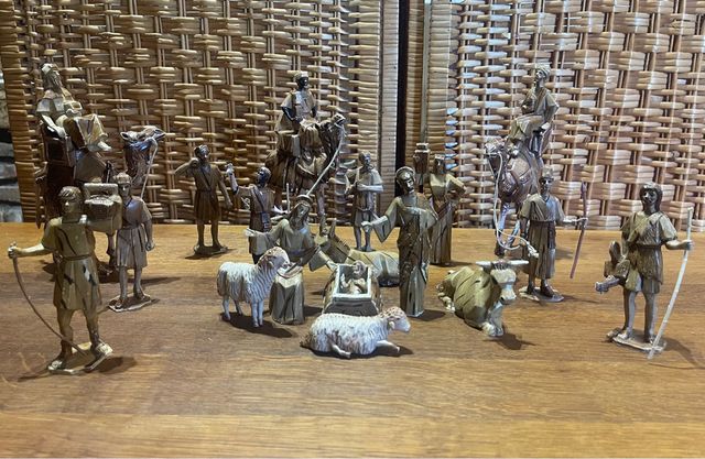 Belén Vintage Figuras Nacimiento