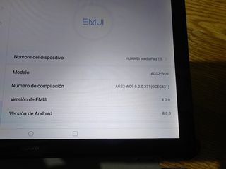 Tablet Huawei Negra/Gris