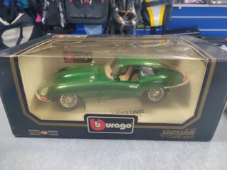 Coche Burago Jaguar E-Type Coupe 1961