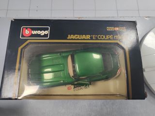 Coche Burago Jaguar E-Type Coupe 1961